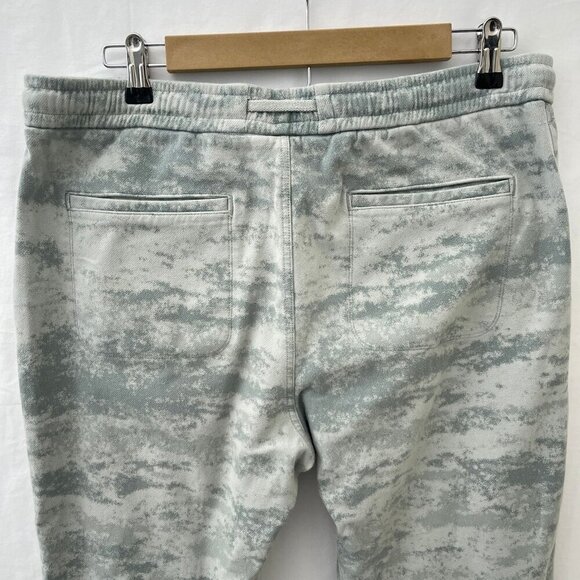 Athleta Farallon Pebbles Texture Abalon Travel Lifestyle Jogger Pants Women L - Picture 12 of 12